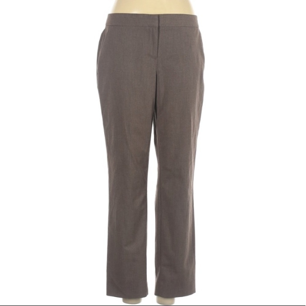 Vince Camuto Straight Leg Dress Pant Taupe Sz 4 professional career